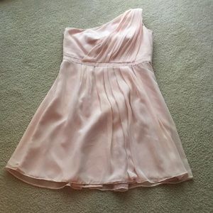 Weddington Way | Blush One-Shoulder Dress